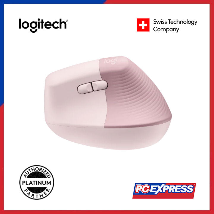 Buy Logitech Lift Vertical Wireless Gaming Mouse ( Rose )