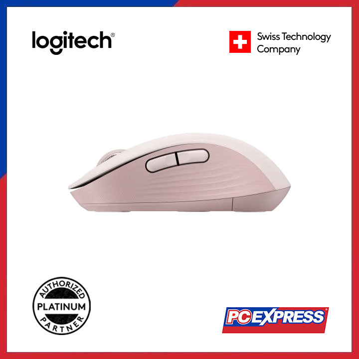 LOGITECH M650 SIGNATURE Wireless Mouse (Rose) - PC Express