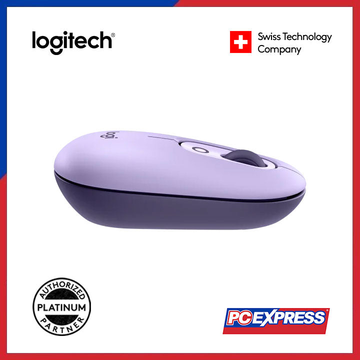 LOGITECH POP BT Wireless Mouse (Cosmos Lavander) - PC Express