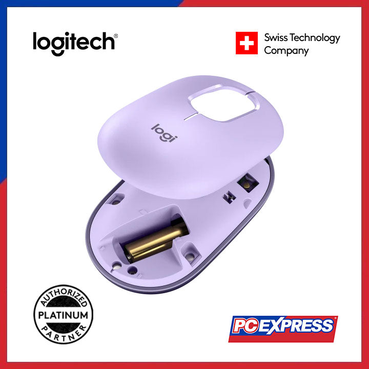 LOGITECH POP BT Wireless Mouse (Cosmos Lavander) - PC Express