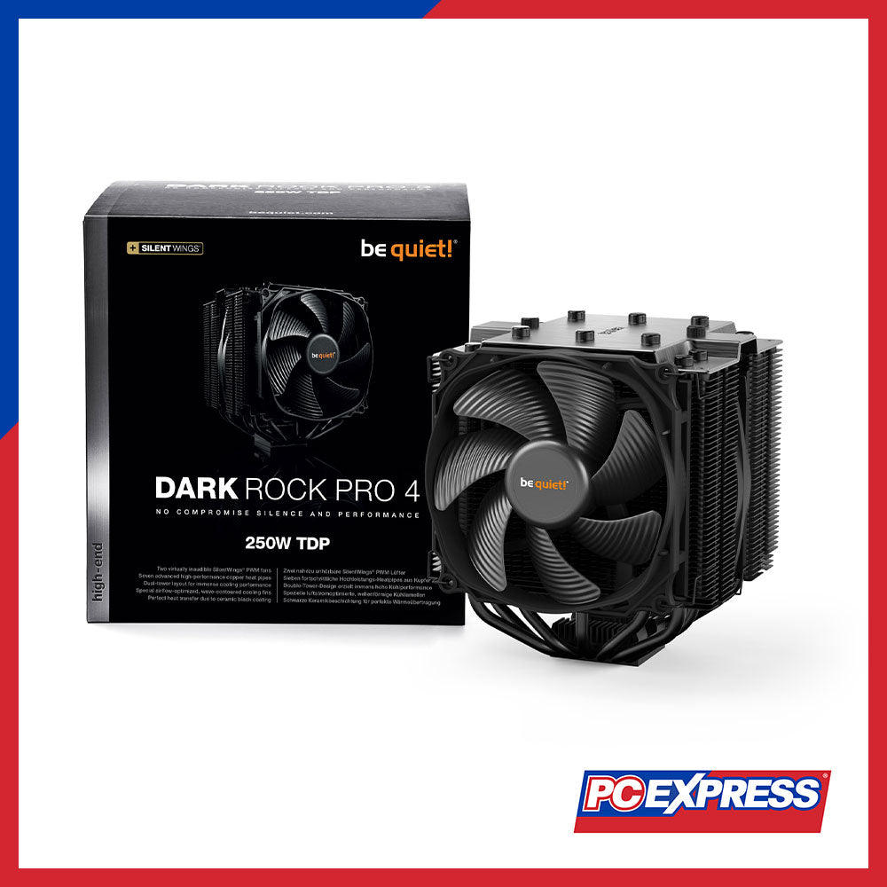 BE QUIET DARK ROCK PRO 4 CPU Air Cooler Fan - PC Express