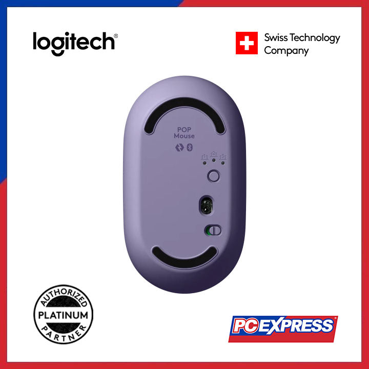 LOGITECH POP BT Wireless Mouse (Cosmos Lavander) - PC Express