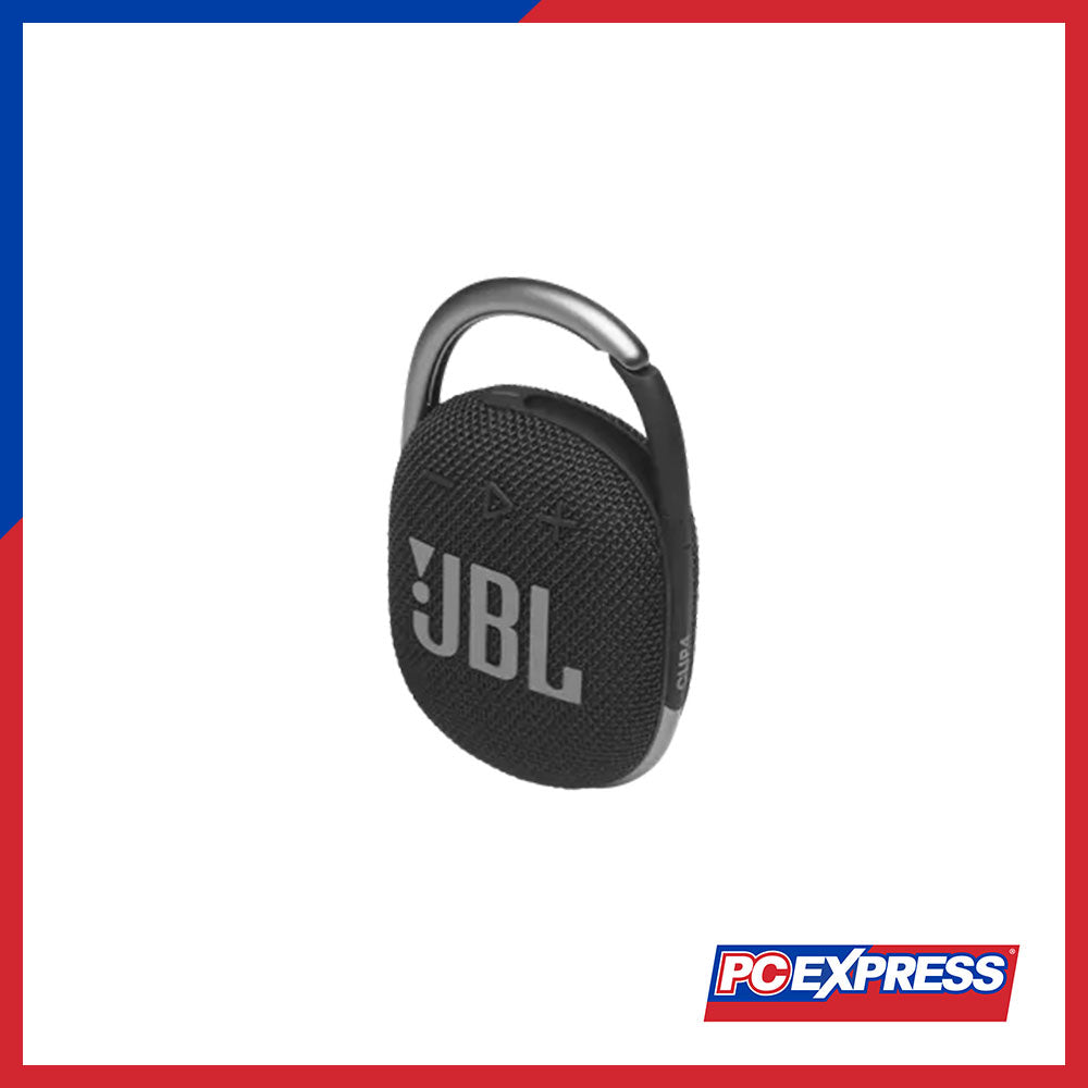 JBL CLIP 4 Ultra-portable Waterproof Bluetooth Speaker (Black) - PC Express