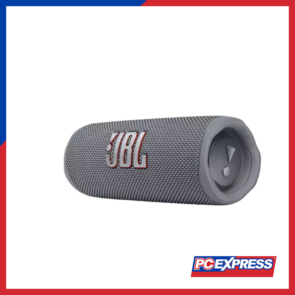 JBL FLIP VI Portable Waterproof Bluetooth Speaker (Grey) - PC Express
