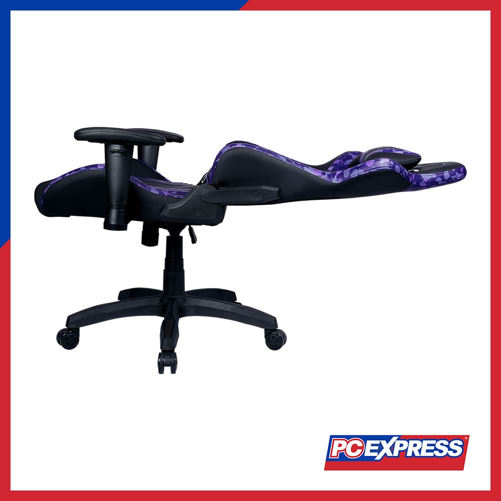 Cooler Master Caliber R1S Camo Gaming Chair (CMI-GCR1S-PRC - Imperial Purple) - PC Express