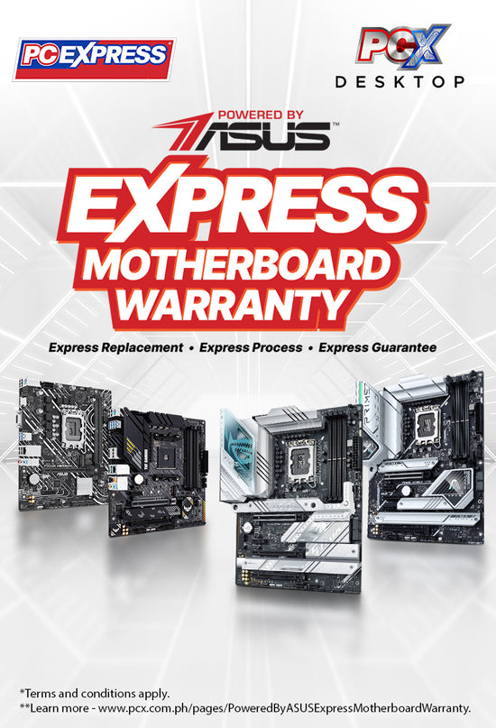 Powered by ASUS Express Motherboard Warranty PC Express