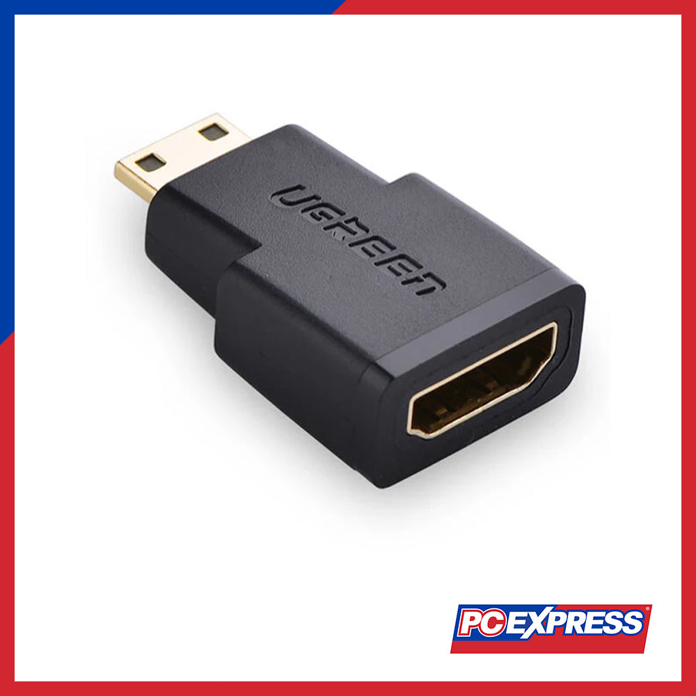 UGREEN 20101/20101 Mini HDMI Male-HDMI Female Adapter – PC Express