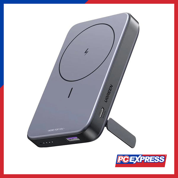 UGREEN PB206/15086 10,000MAH Mini Magnetic Wireless 20W Power Bank - Space Grey