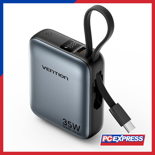 VENTION 10,000mAh (FHEH0) Mini Power Bank 35W - Gray