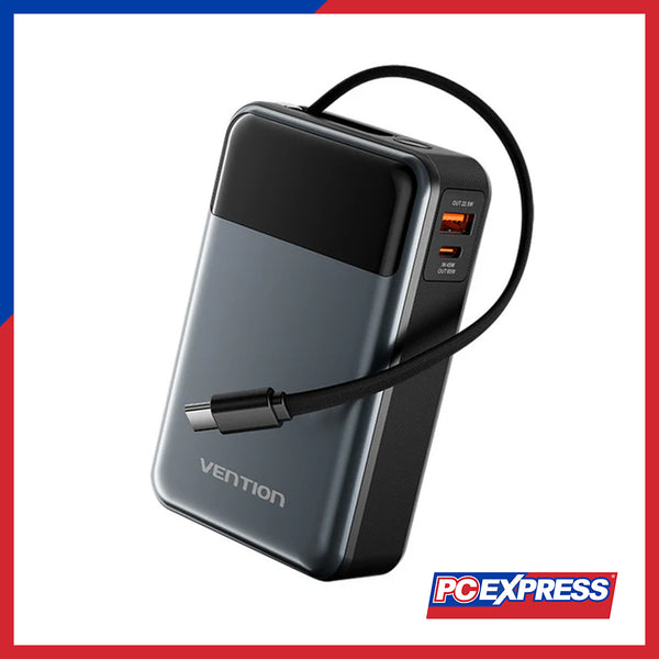 VENTION 20,000mAh (FHYB0) Power Bank 65W - Black