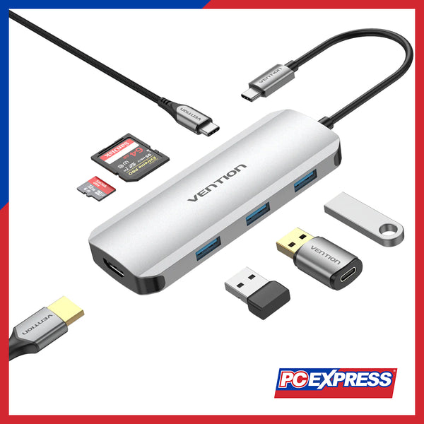 VENTION 7-in-1 USB-C (TOJHB) Docking Station