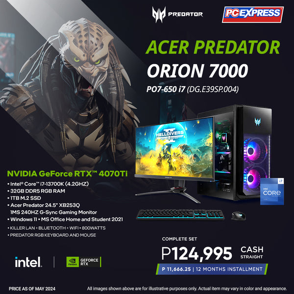 ACER PREDATOR ORION 7000 PO7-650 Intel® Core™ i7 Gaming Desktop