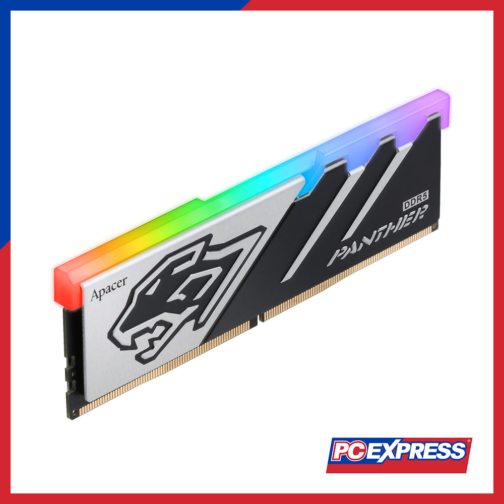 APACER Panther 16GB 6000MHz DDR5 (1X16GB) (AH5U16G60C6229BAA-1) RGB W ...
