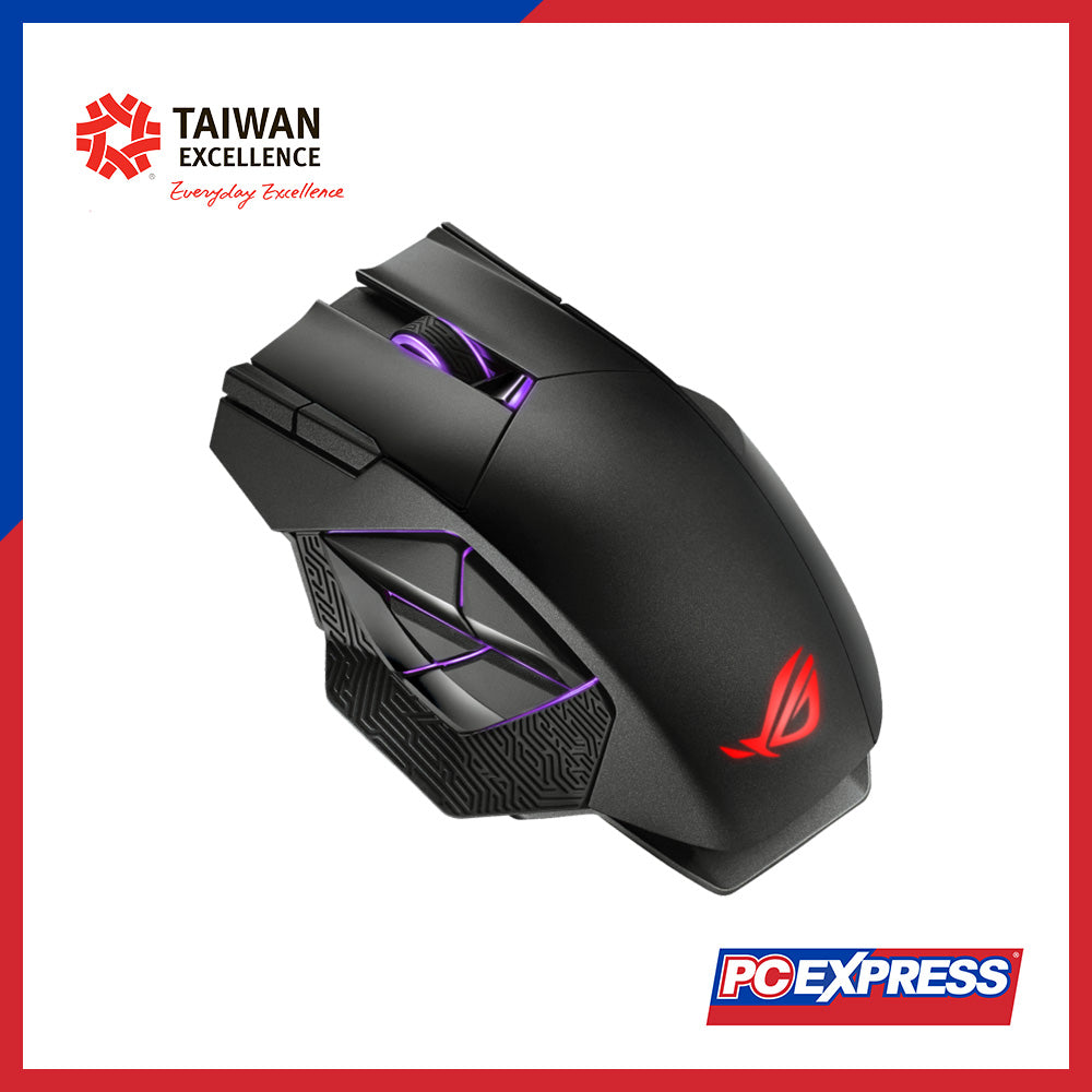 ASUS ROG Spatha X (P707) Wireless Gaming Mouse - Black – PC Express
