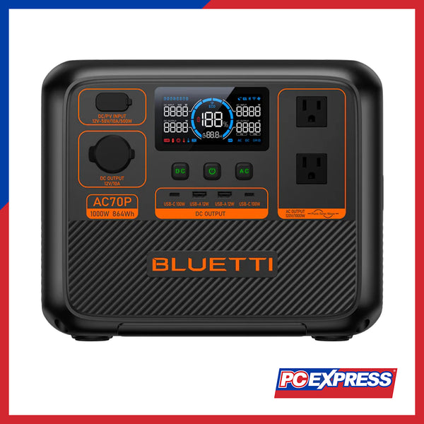 BLUETTI AC70P Portable Power Station | 1000W