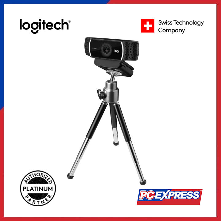 LOGITECH C922 Pro HD Stream Webcam - PC Express