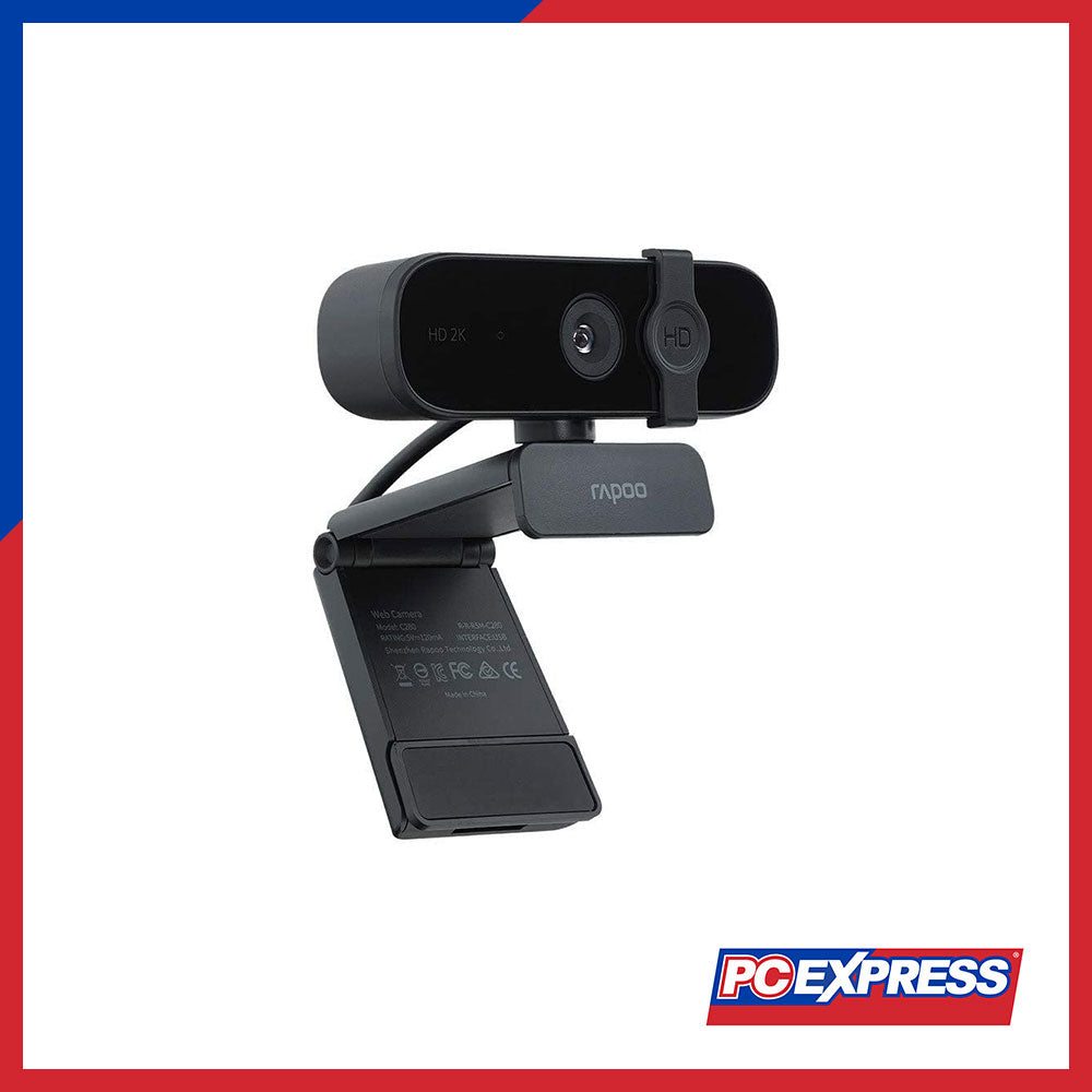 RAPOO C280 2K 1440P USB 2.0 Webcam - PC Express