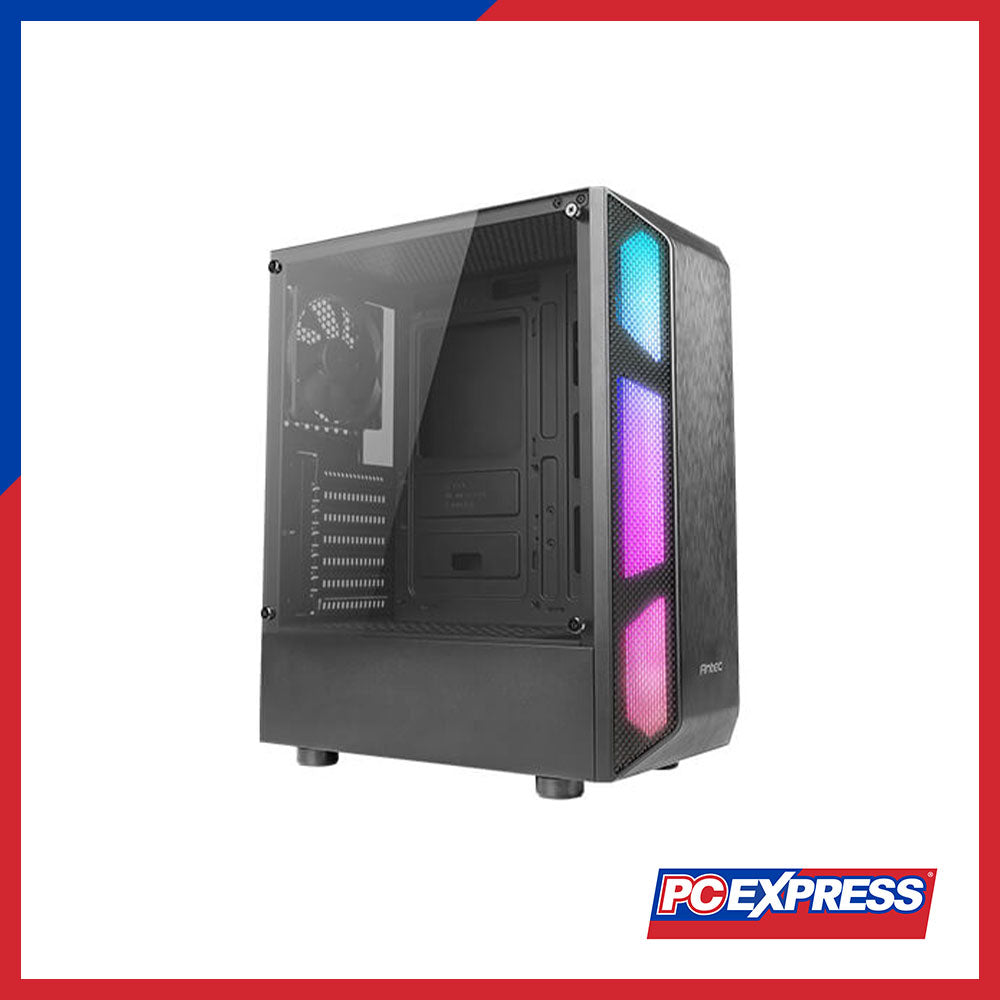 ANTEC NX250 Tempered Glass Mid Tower Gaming Chassis (Black) - PC Express
