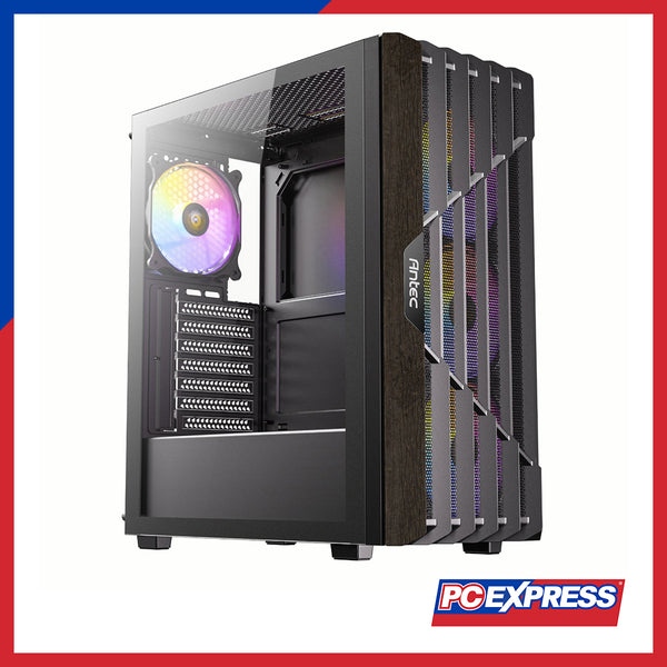 ANTEC AX63 WOOD ARGB Tempered Glass - Black