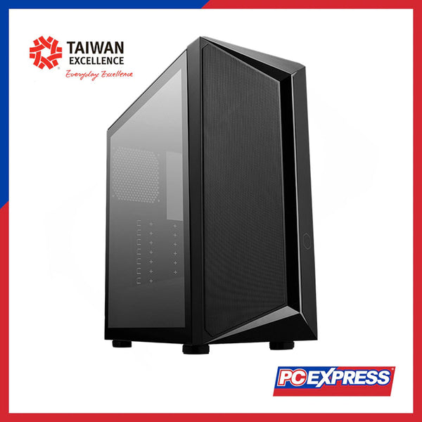 COOLER MASTER CMP510 ARGB TG Mid Tower ATX Gaming Chassis (Black) - PC Express