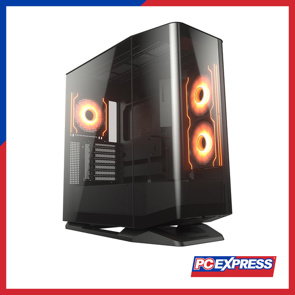 COUGAR FV270 RGB MID Curved Tempered Glass - Black