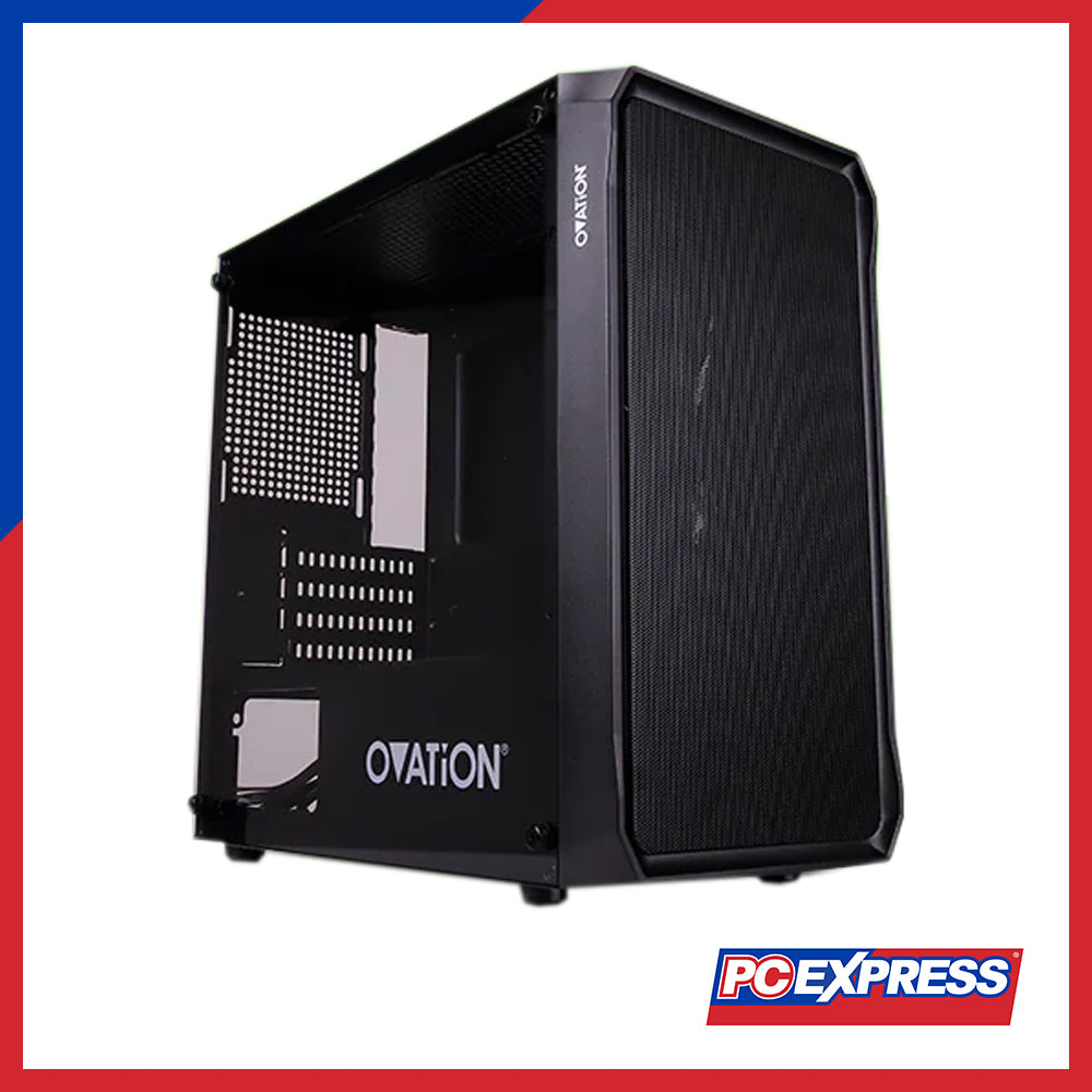Hypergate Computer OVATION Hypergate Mesh 3.1 RGB Micro-ATX Gaming PC Case - Black – PC ...