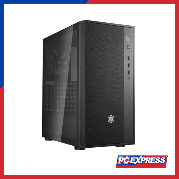 SILVERSTONE FARA R1 V2 TG Mesh Front Mid-Tower ATX Chassis (Black) - PC Express