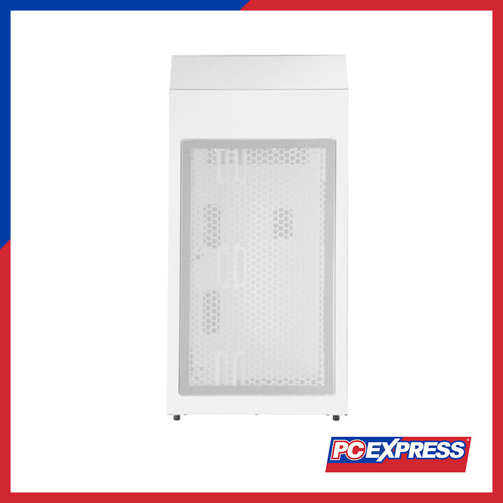 SILVERSTONE FARA R1 V2 TG Mesh Front Mid-Tower ATX Chassis (White) - PC Express