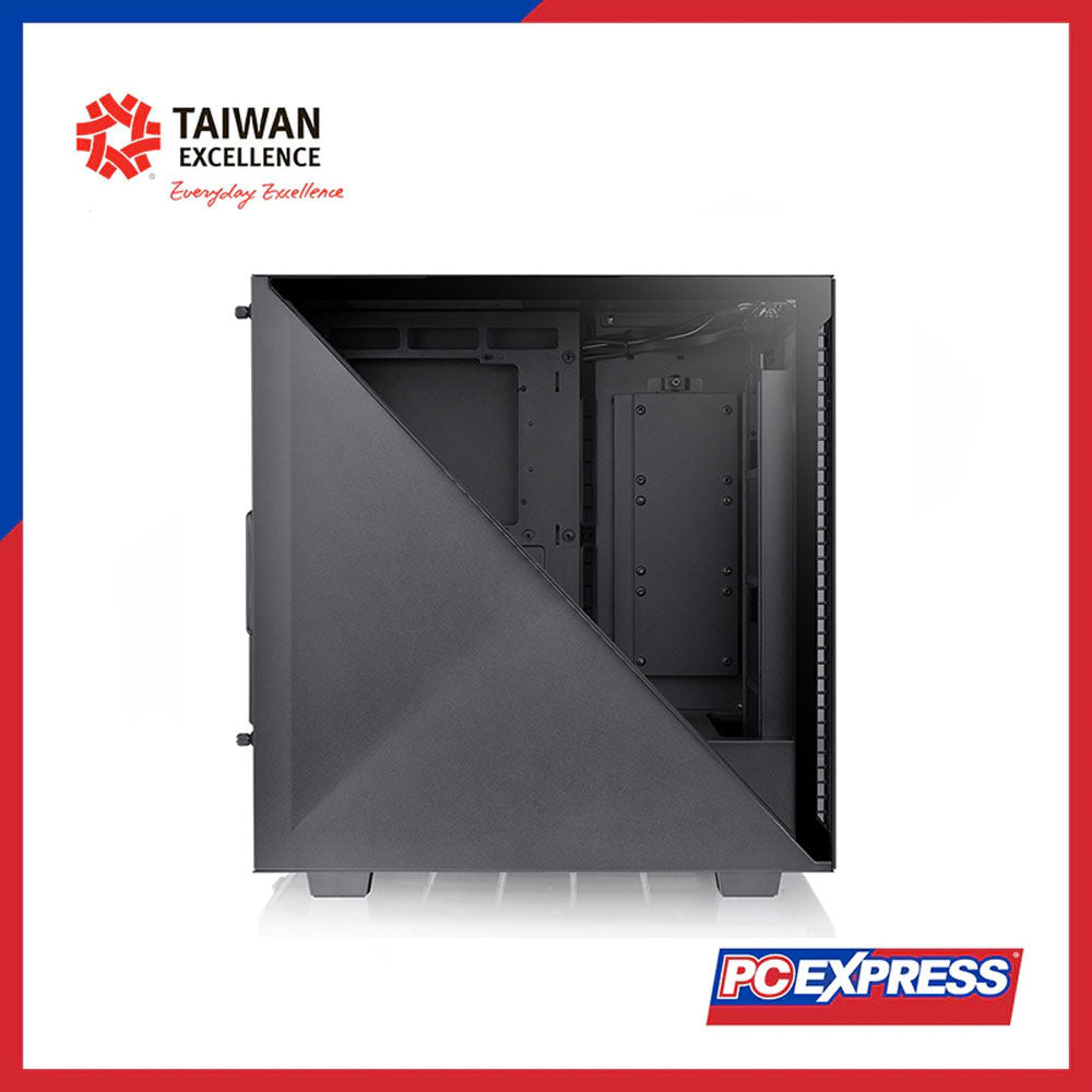 THERMALTAKE Divider 300 Air TG Mid Tower Chassis (Black) - PC Express