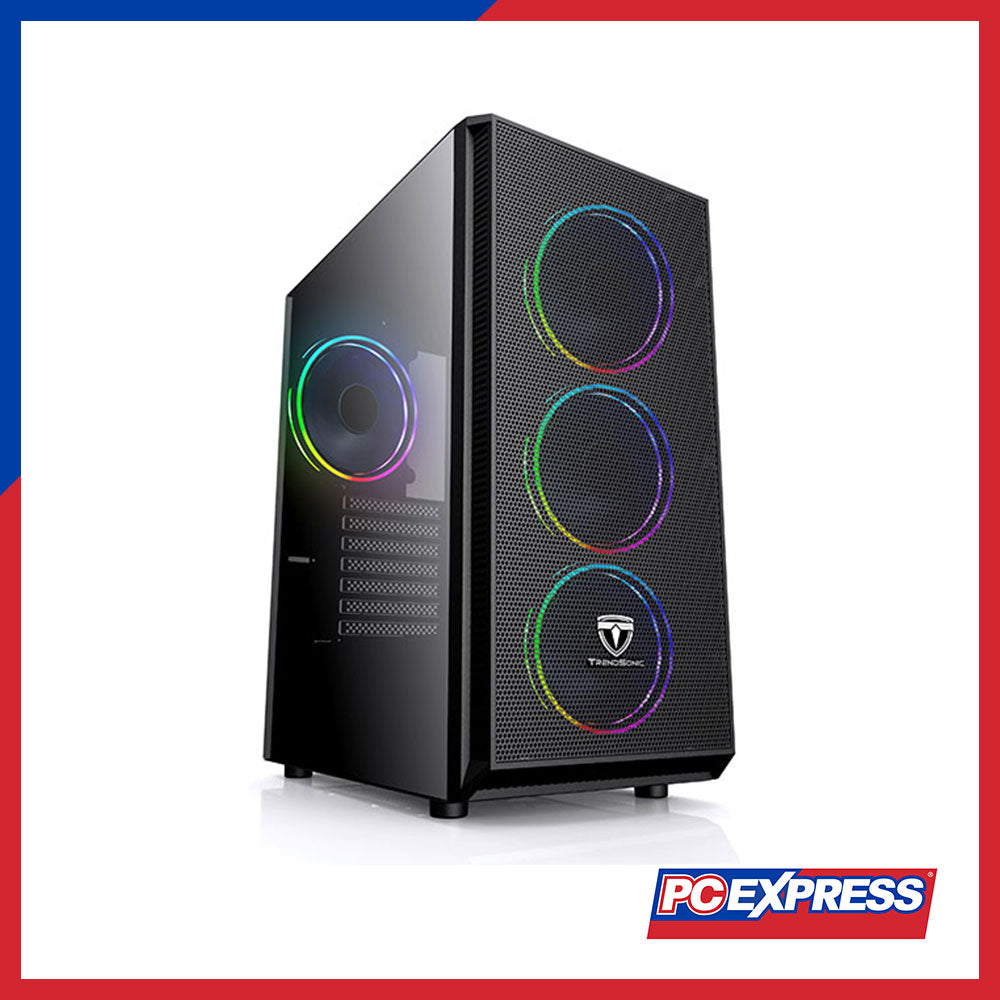 TRENDSONIC Neptune MESH Tempered Glass RGB Chassis – PC Express