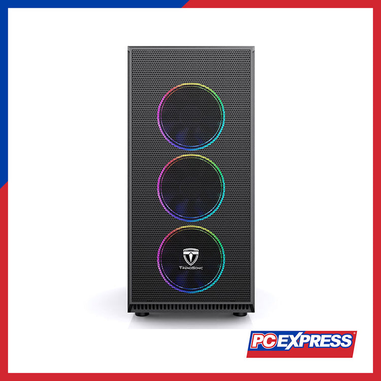 TRENDSONIC Neptune MESH Tempered Glass RGB Chassis – PC Express