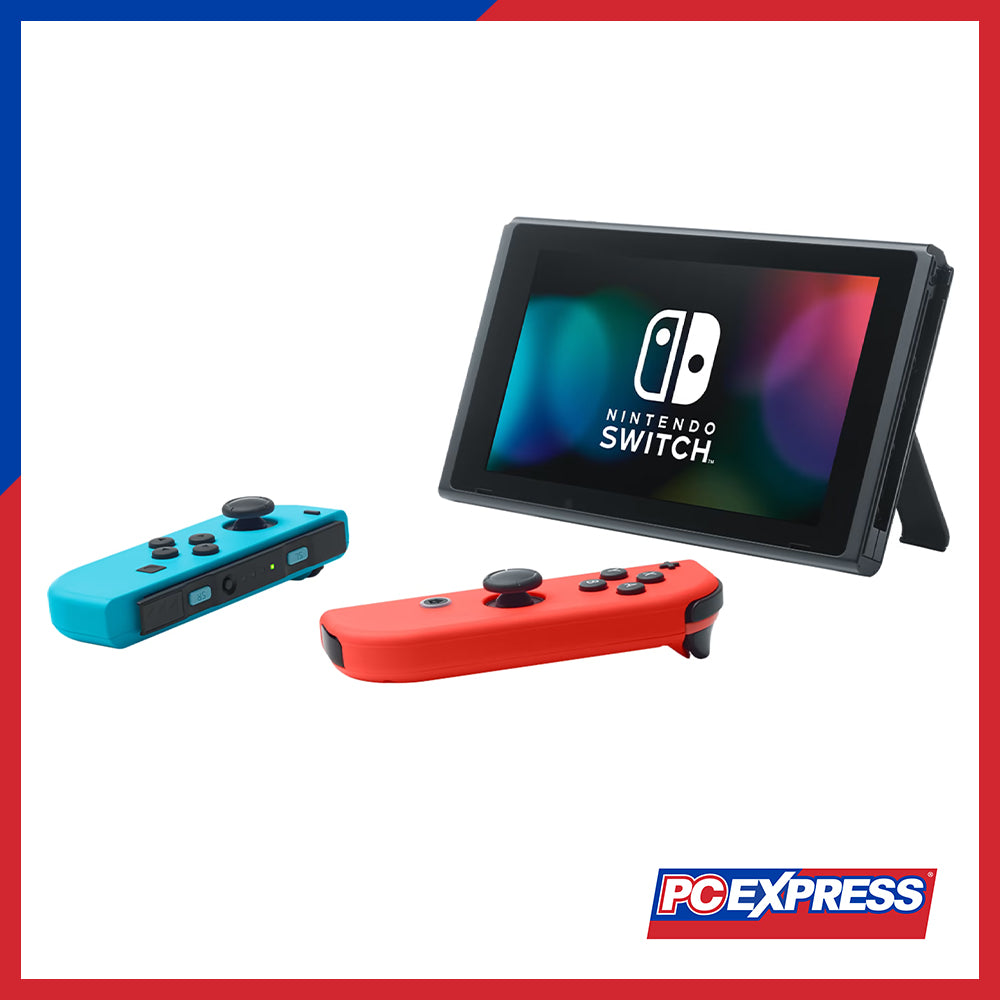 NINTENDO Switch™ V2 Neon Blue/RED+Pikmin 4 – PC Express