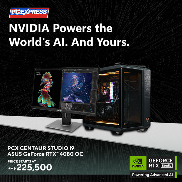 PCX GFH CENTAUR STUDIO (i9 XIV) GeForce RTX™ 4080 Intel® Core™ i9 Gaming Desktop Package - Powered By ASUS