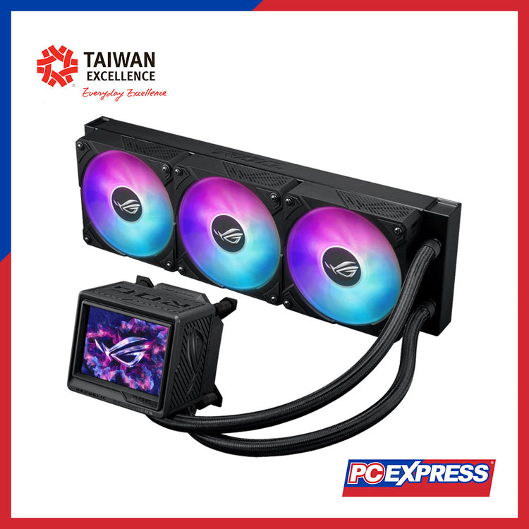 ASUS ROG RYUJIN III ARGB Extreme CPU Liquid Cooler Fan (Black) – PC Express