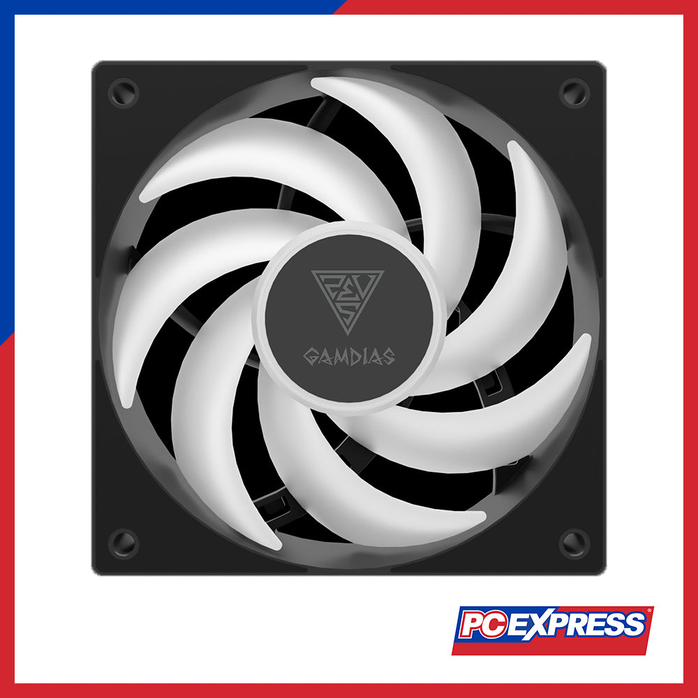GAMDIAS Aura GL240 V2 Performance RGB Liquid Cooler Fan - Black – PC ...