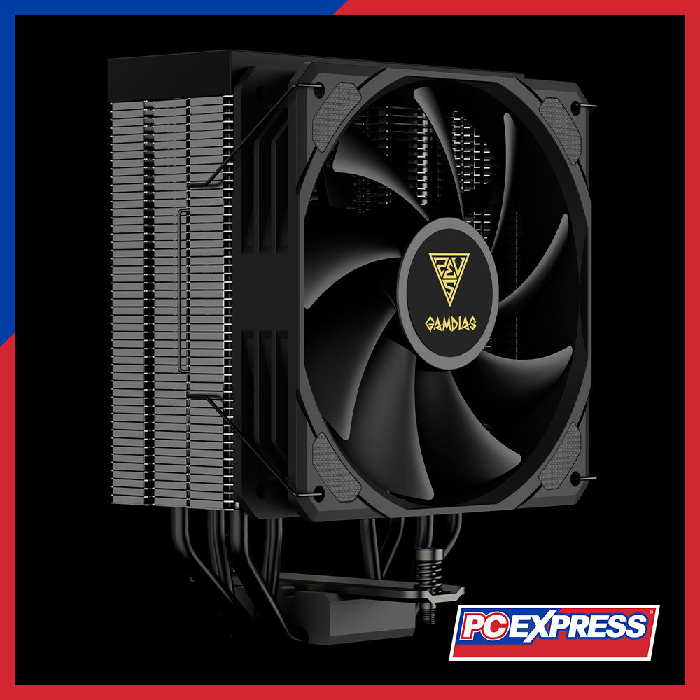GAMDIAS BOREAS E2-41D CPU Air Cooler Fan (Black) – PC Express