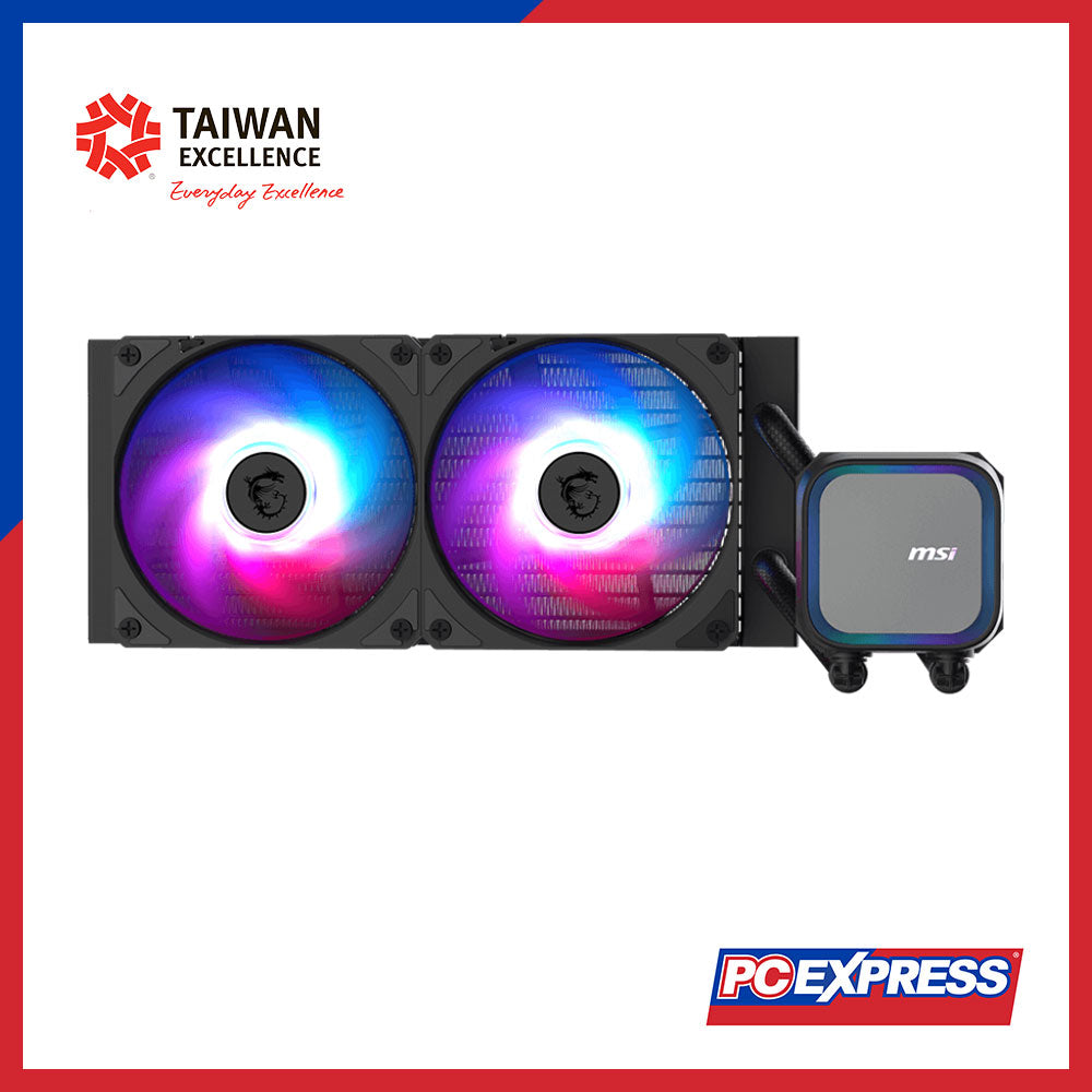 Computer Cpu Fan Msi MSI MAG CORELIQUID A13 240 All-in-One CPU Cooler Fan (Black) – PC Express