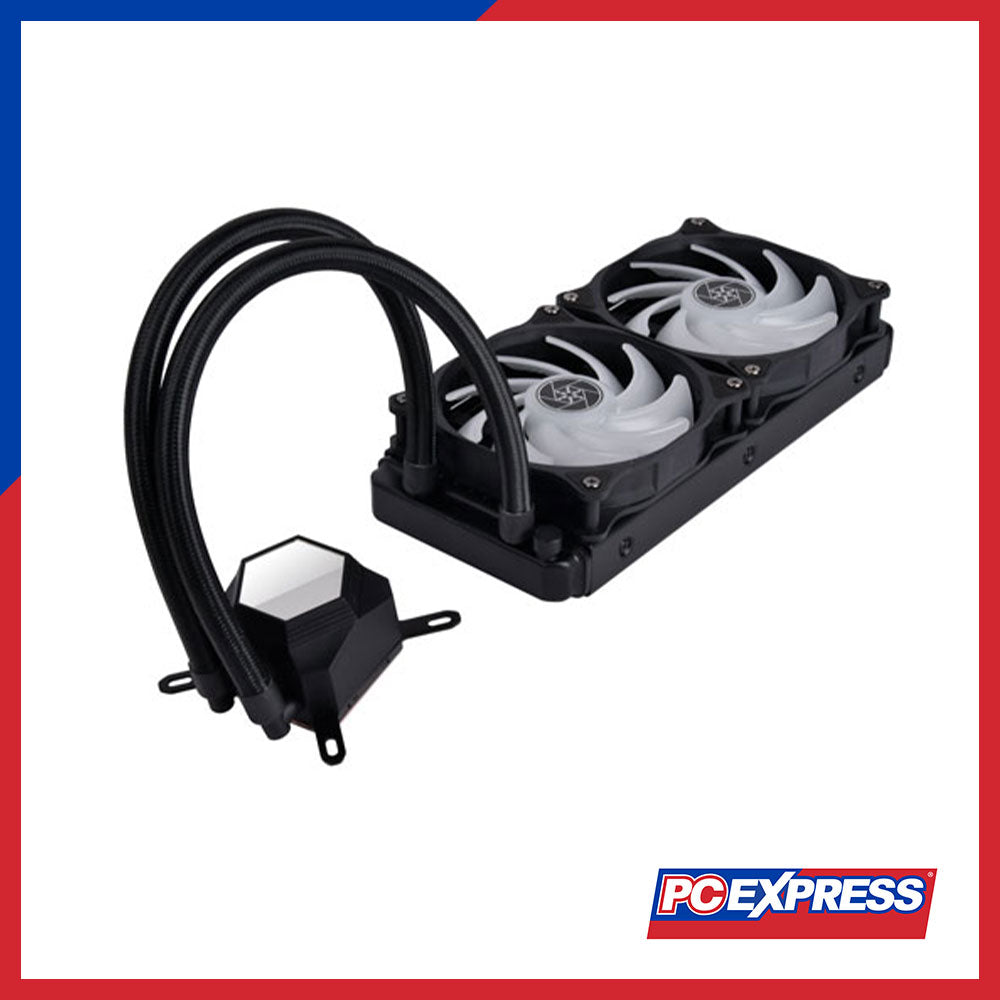 SILVERSTONE PERMAFROST 240 ARGB (PF240-ARGB / V2 ) All-In-One CPU Liquid Cooler - PC Express