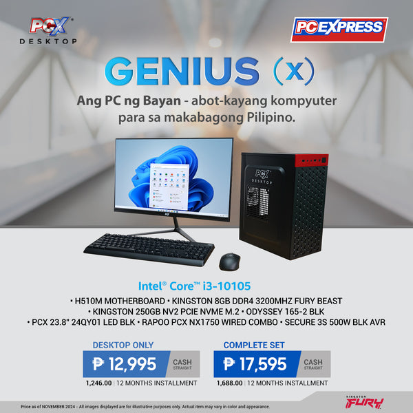 PCX LFH GENIUS (X) Intel® Core™ i3 Desktop Package