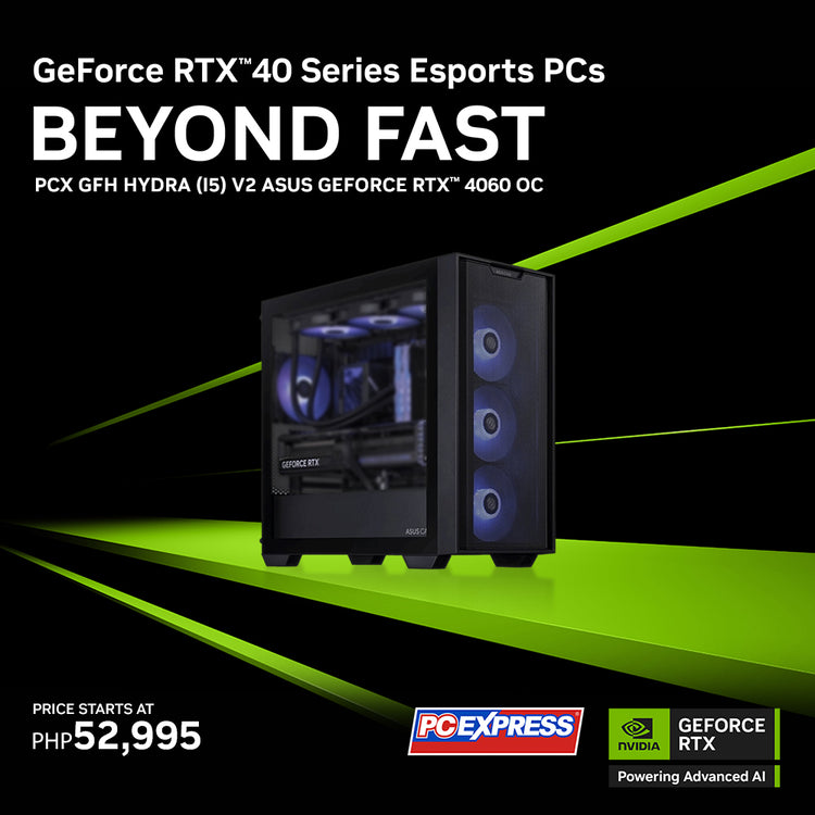 PCX GFH HYDRA i5 V2 - TEAMGROUP GeForce RTX™ 4060 Dual OC Gaming Deskt ...
