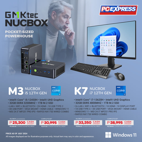 GMKTEC NUCBOX K7 Intel® Core™ i7 Mini Desktop
