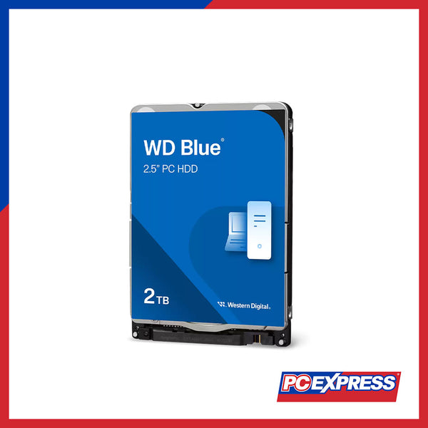 WESTERN DIGITAL 2TB SATA 2.5" (WD20SPZX) Mobile Hard Drive - Blue