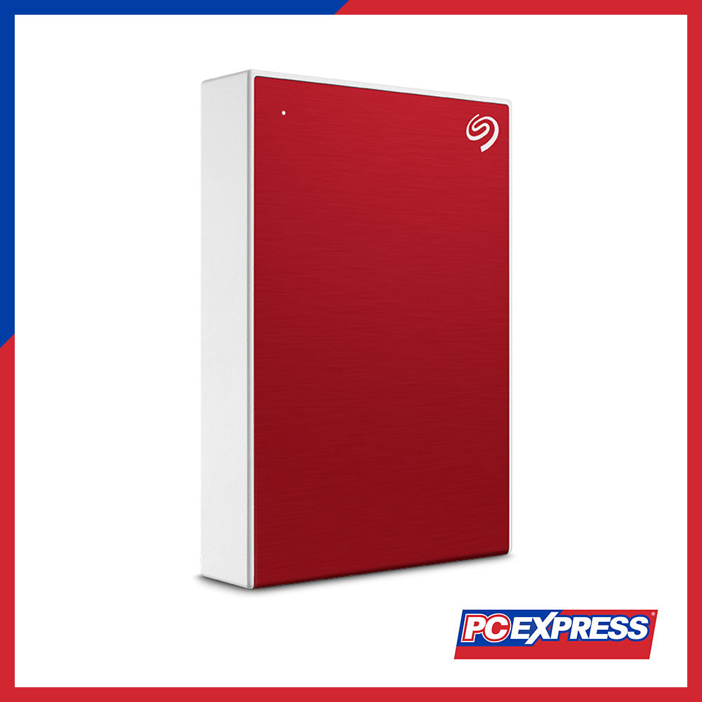 SEAGATE 1TB ONE TOUCH SLIM RED (STKY1000403) - PC Express