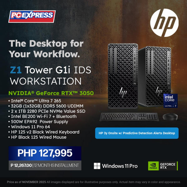 HP Z1 Tower G1i IDS Workstation - Desktop