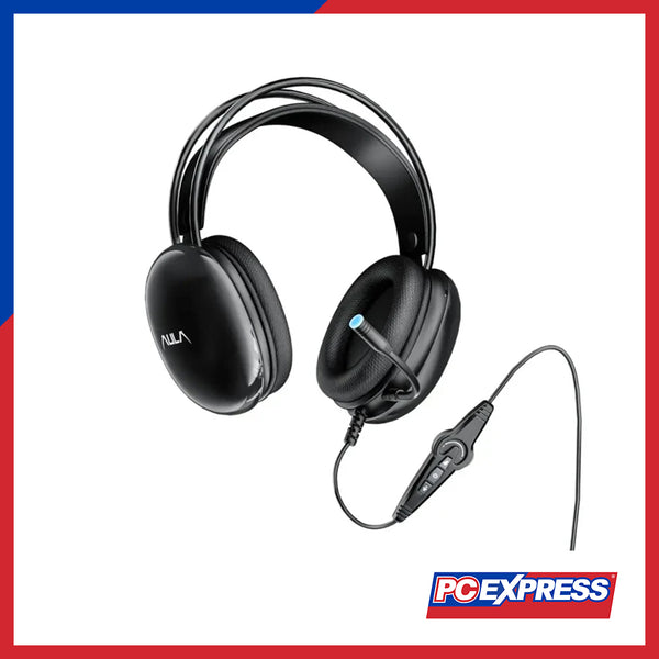 AULA S505 RGB Wired Gaming Headset With Microphone - Black