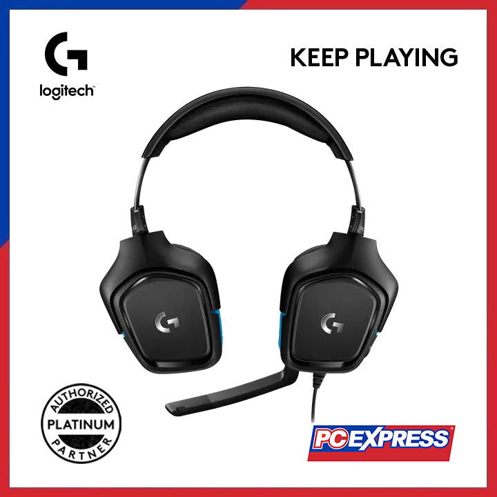 LOGITECH G431 with 7.1 Surround Sound Wired Gaming Headset - PC Express