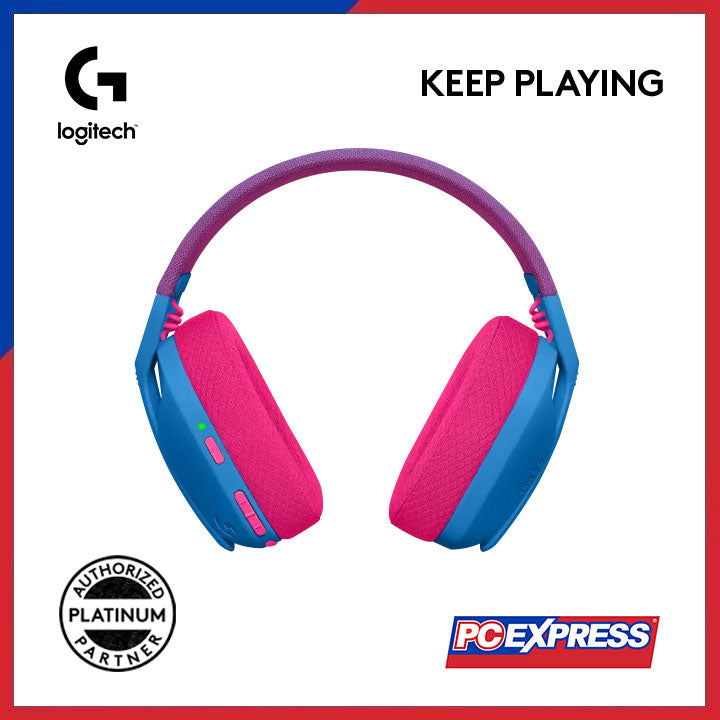 LOGITECH G435 LIGHTSPEED Wireless Gaming Headset (Blue) - PC Express