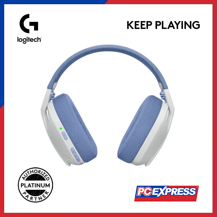 LOGITECH G435 LIGHTSPEED Wireless Gaming Headset (White) - PC Express