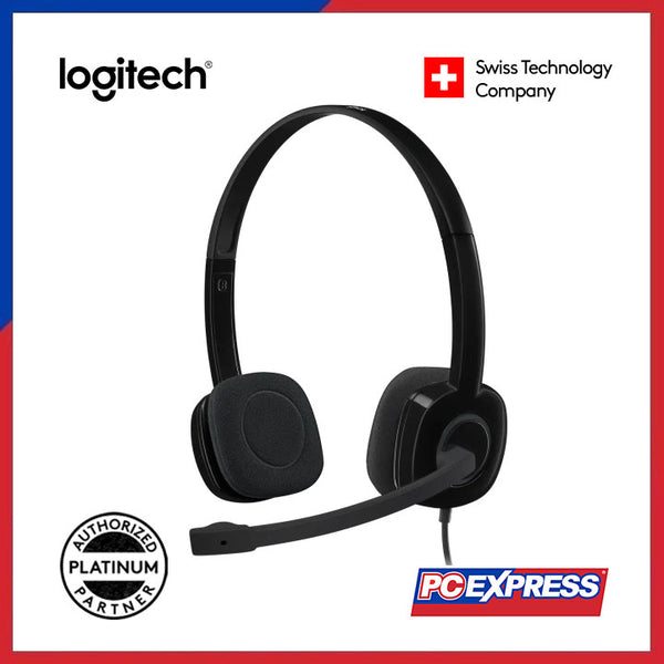 LOGITECH H151 Headset (Black) - PC Express