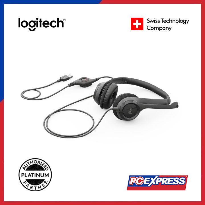 LOGITECH H390 USB W/ Mic Headset - PC Express